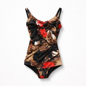 VTG Robby Len Retro Swimsuit, Size 13/14